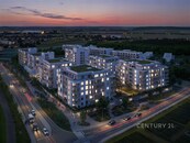 Prodej moderního bytu 3+kk 94,5 m2 s panoramatickým výhledem a lodžií 8,9 m2, Znojmo, cena 8890560 CZK / objekt, nabízí 