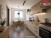 Prodej bytu 3+1 s lodžií a krásným výhledem (70,8 m2 + 6,14 m2), cena cena v RK, nabízí 