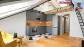 Pronájem bytu 2,5+kk 72 m, Brno - Veveří, cena 26500 CZK / objekt / měsíc, nabízí 