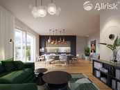 PRONÁJEM BYTU 3KK S 2 TERASAMI A ZAHRADOU 215,8 m2 - NOVOSTAVBA BRNO - ALLRISK MERIDIEM, cena 49000 CZK / objekt / měsíc, nabízí Allrisk reality & finance s.r.o.