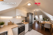 Prodej bytu 2+kk, 48 m2, Brno, ul. Tilhonova, cena 5440000 CZK / objekt, nabízí 