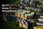 Brno - Juliánov, byt 3+1, terasa, balkon a 2 parkovací stání byt, cena 13200000 CZK / objekt, nabízí 