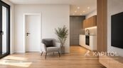 Pronájem moderního bytu 2+kk s balkonem v centru Brna Příční, 46 m, cena 23000 CZK / objekt / měsíc, nabízí KAPITOL Reality