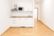 Pronájem bytu 1kk po kompletní rekonstrukci v centru Brna, budova IBC - Příkop, cena 13500 CZK / objekt / měsíc, nabízí 