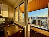 Mezonetový byt s krásným výhledem na Brno, 3+kk s terasou, ul. Tržní 6, Brno, cena 7825940 CZK / objekt, nabízí CENTURY 21 All Inclusive Estates