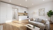 Pronájem bytu 1+kk, 42m2, Kamechy, cena 15000 CZK / objekt / měsíc, nabízí 