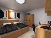 Byt k pronájmu 1+1, Bubeníčkova, Židenice, 16 500 Kč/měsíc, 35 m2, cena 16500 CZK / objekt / měsíc, nabízí Ideální nájemce