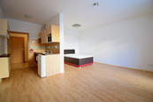 Pronájem bytu 1+kk se zahrádkou, Hrázka, Medlánky, 38 m2, cena 16000 CZK / objekt / měsíc, nabízí Ideální nájemce