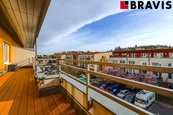 Prodej bytu 3+kk s terasou v Brně Medlánkách na ulici V Újezdech, cena cena v RK, nabízí BRAVIS reality