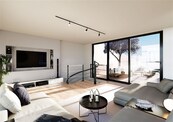 Mezonetový byt 3+kk s výhledem na Brno, novostavba, cena 15890000 CZK / objekt, nabízí 