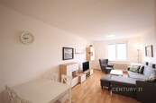 Pronájem bytu 2+kk, Nový Lískovec, Svážná, 8. NP/8, CP 49 m2, cena 19000 CZK / objekt / měsíc, nabízí CENTURY 21 Bonus Brno